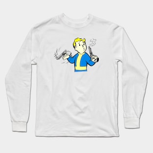 Vault Boy Nuclear Nostalgia Long Sleeve T-Shirt